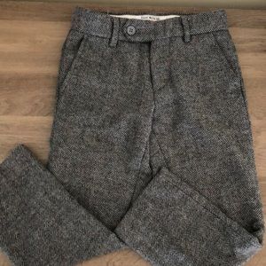 Isaac Mizrahi toddler boy tweed dress pants